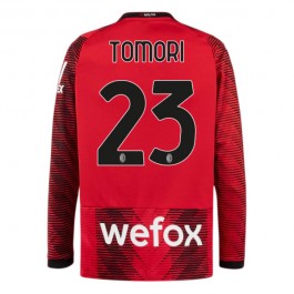 Fotballdrakter AC Milan Tomori 23 Hjemmedrakt 2023-2024 - L/S
