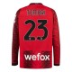 Fotballdrakter AC Milan Tomori 23 Hjemmedrakt 2023-2024 - L/S