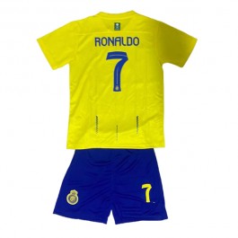 Fotballdrakter Al Nassr FC Ronaldo 7 Hjemmedrakt Barn 2023-2024