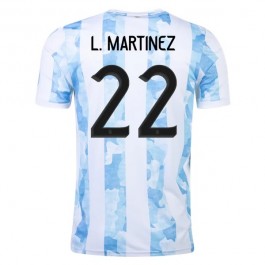 Fotballdrakter Argentina L. Martin 22 Hjemmedrakt 2021
