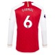 Fotballdrakter Arsenal Gabriel 6 Hjemmedrakt 2023-2024 - L/S