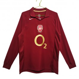 Fotballdrakter Arsenal Hjemmedrakt Retro 2005-2006 - L/S