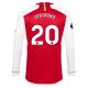 Fotballdrakter Arsenal Jorginho 20 Hjemmedrakt 2023-2024 - L/S