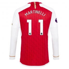 Fotballdrakter Arsenal Martinelli 11 Hjemmedrakt 2023-2024 - L/S