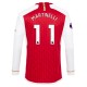 Fotballdrakter Arsenal Martinelli 11 Hjemmedrakt 2023-2024 - L/S