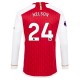 Fotballdrakter Arsenal Nelson 24 Hjemmedrakt 2023-2024 - L/S