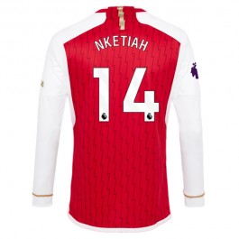Fotballdrakter Arsenal Nketiah 14 Hjemmedrakt 2023-2024 - L/S