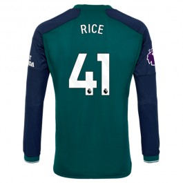 Fotballdrakter Arsenal Rice 41 Tredjedrakt 2023-2024 - L/S