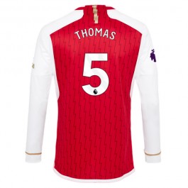 Fotballdrakter Arsenal Thomas 5 Hjemmedrakt 2023-2024 - L/S