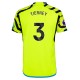 Fotballdrakter Arsenal Tierney 3 Bortedrakt 2023-2024