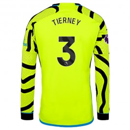 Fotballdrakter Arsenal Tierney 3 Bortedrakt 2023-2024 - L/S