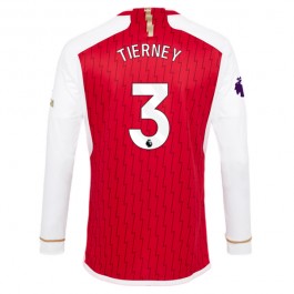 Fotballdrakter Arsenal Tierney 3 Hjemmedrakt 2023-2024 - L/S