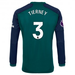 Fotballdrakter Arsenal Tierney 3 Tredjedrakt 2023-2024 - L/S