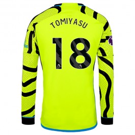 Fotballdrakter Arsenal Tomiyasu 18 Bortedrakt 2023-2024 - L/S