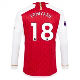 Fotballdrakter Arsenal Tomiyasu 18 Hjemmedrakt 2023-2024 - L/S