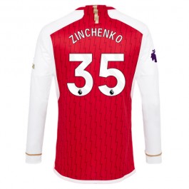 Fotballdrakter Arsenal Zinchenko 35 Hjemmedrakt 2023-2024 - L/S