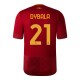 Fotballdrakter AS Roma Dybala 21 Hjemmedrakt 2022-2023