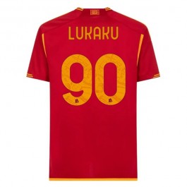 Fotballdrakter AS Roma Lukaku 90 Hjemmedrakt 2023-2024