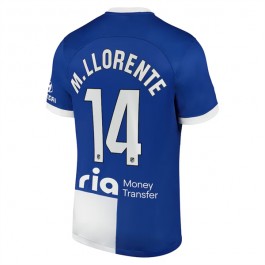 Fotballdrakter Atlético Madrid M. Llorente 14 Bortedrakt 2023-2024