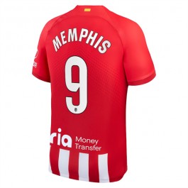 Fotballdrakter Atlético Madrid Memphis 9 Hjemmedrakt 2023-2024