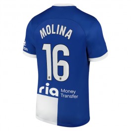Fotballdrakter Atlético Madrid Molina 16 Bortedrakt 2023-2024