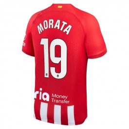 Fotballdrakter Atlético Madrid Morata 19 Hjemmedrakt 2023-2024