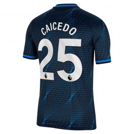 Fotballdrakter Chelsea Caicedo 25 Bortedrakt 2023-2024