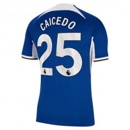 Fotballdrakter Chelsea Caicedo 25 Hjemmedrakt 2023-2024