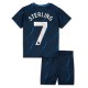 Fotballdrakter Chelsea Sterling 7 Bortedrakt Barn 2023-2024