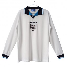 Fotballdrakter England Hjemmedrakt Retro 1996 - L/S