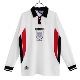 Fotballdrakter England Hjemmedrakt Retro 1998 - L/S