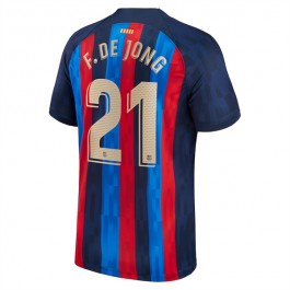 Fotballdrakter FC Barcelona F. De Jong 21 Hjemmedrakt 2022-2023