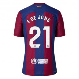 Fotballdrakter FC Barcelona F. De Jong 21 Hjemmedrakt 2023-2024