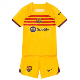 Fotballdrakter FC Barcelona Hjemmedrakt Barn 2022-2023 Fourth