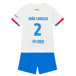 Fotballdrakter FC Barcelona Joao Cancelo 2 Bortedrakt Barn 2023-2024