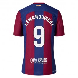 Fotballdrakter FC Barcelona Lewandowski 9 Hjemmedrakt 2023-2024