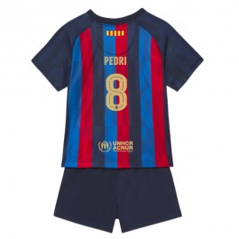 Fotballdrakter FC Barcelona Pedri 8 Hjemmedrakt Barn 2022-2023