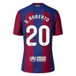 Fotballdrakter FC Barcelona S. Roberto 20 Hjemmedrakt 2023-2024