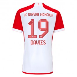 Fotballdrakter FC Bayern München Davies 19 Hjemmedrakt 2023-2024