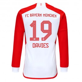 Fotballdrakter FC Bayern München Davies 19 Hjemmedrakt 2023-2024 - L/S