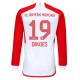 Fotballdrakter FC Bayern München Davies 19 Hjemmedrakt 2023-2024 - L/S