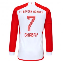 Fotballdrakter FC Bayern München Gnabry 7 Hjemmedrakt 2023-2024 - L/S