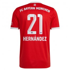 Fotballdrakter FC Bayern München Hernandez 21 Hjemmedrakt 2022-2023