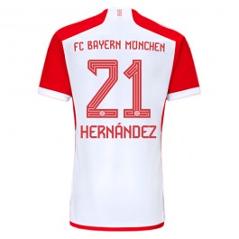 Fotballdrakter FC Bayern München Hernandez 21 Hjemmedrakt 2023-2024