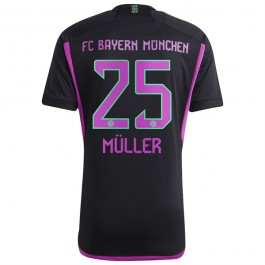 Fotballdrakter FC Bayern München Müller 25 Bortedrakt 2023-2024