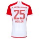 Fotballdrakter FC Bayern München Müller 25 Hjemmedrakt 2023-2024