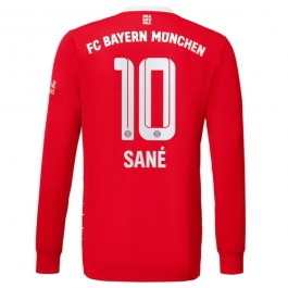 Fotballdrakter FC Bayern München Sané 10 Hjemmedrakt 2022-2023 - L/S