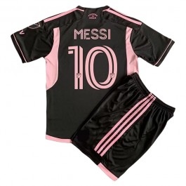 Fotballdrakter Inter Miami CF Messi 10 Bortedrakt Barn 2023-2024