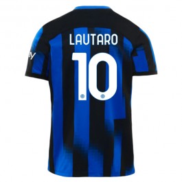 Fotballdrakter Inter Milan Lautaro 10 Hjemmedrakt 2023-2024