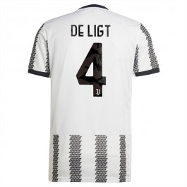 Fotballdrakter Juventus De Ligt 4 Hjemmedrakt 2022-2023